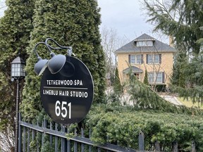 Tetherwood Spa on Windermere Road is closing at the end of June after more than 20 years in business. Photo taken Feb. 11, 2024. (Jennifer Bieman/The London Free Press)