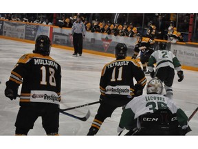 Campbellton Junior A Tigers in game action