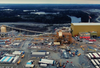 A drone image of the Cote Gold mine off Highway 144 near Gogama.