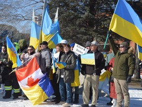 Ukraine rally