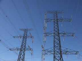 Hydro One transmission lines. (Postmedia Network file photo)