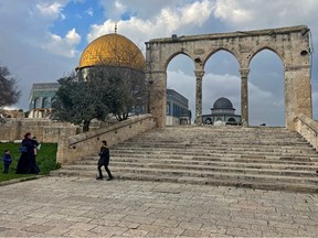 Dome of the Rock at Al-Aqsa mosque in Jerusalem