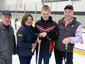 Mitchell Curling Club donates to Special Olympian