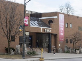 Southwestern YMCA is seeking partners to revitalize its Central branch at 382 Waterloo St. in downtown London.  Photo taken on Wednesday, Feb.  21, 2024. (Mike Hensen/The London Free Press)
