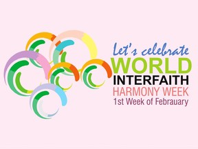 World Interfaith Harmony Week graphic