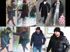 Individuals suspected of distraction-based thefts in Kingston, Ont., and the surrounding region.