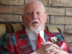 Hockey commentator and legend Don Cherry