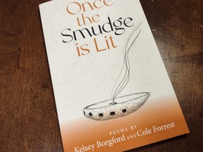 Poets Kelsey Borgford and Cole Forrest have collaborated on the collection titled 'Once the Smudge is Lit'