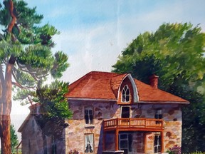 Stone House painting