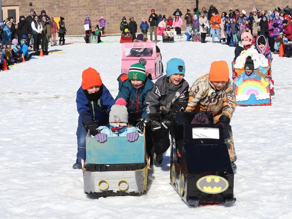 Gallery: Cardboard box racers at Ecole Jean-Paul II in Val Caron ...