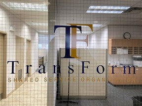 The TransForm Shared Service Organization office in Windsor is shown on Wednesday, Jan. 31, 2024.
