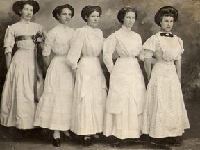 King Edward Hotel women employees, 1912, South Porcupine