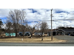 Four homes in Riverbank, NB