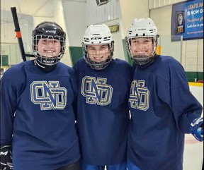 Conseil scolaire catholique Nouvelon will offer a new hockey program starting in September for Grade 7 and 8 students in Ecole St. Augustin in Garson, Ecole St. Denis in Sudbury and Ecole catholique Felix-Ricard in Sudbury, to be run in association with College Notre-Dame’s Hockey Canada Skills Academy.