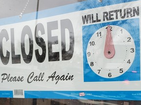 Illustration - closed sign