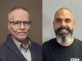 L-R: Timothy Byron and Louis Elliott Pierre, candidates for the 2024 FMCSD trustee byelection. Images supplied by both candidates
