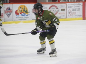 Aleksander Duguay scores three times in only second NOJHL game of the year