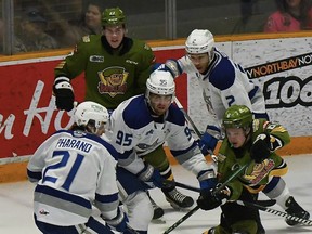 Battalion hang tough and beat the Wolves 4-2 on Sunday