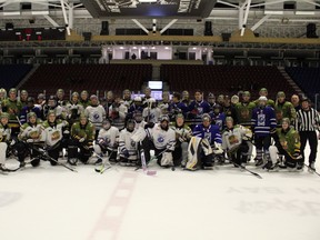The Battalion and North Bay North Stars share the joy on Saturday