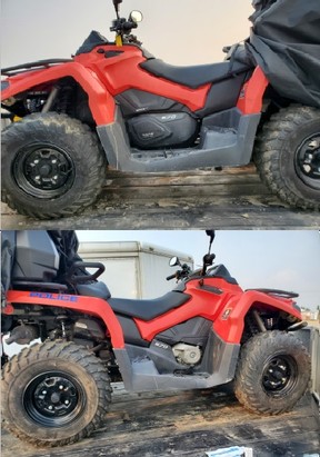 stolen rcmp equipment grande prairie