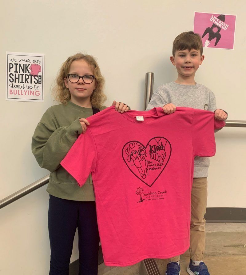 Pinks Shirt Day Fort Saskatchewan Record