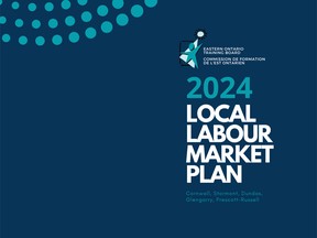 Graphic for local labour market plan for Cornwall, SDG and Prescott-Russell