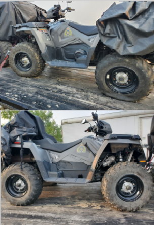 Public tip lead Grande Prairie Mounties to stolen quad and two suspects