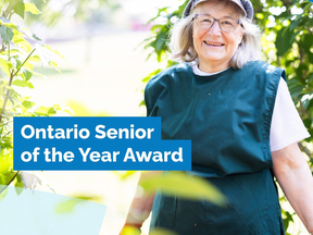 Nipissing MPP's Vic Fedeli office, is looking to award Ontario's top senior citizen