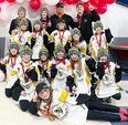 Mitchell's U10 Scott ringette team wins Regional gold