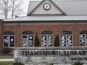 The Oxford County Library branch in Thamesford. Postmedia Network file photo
