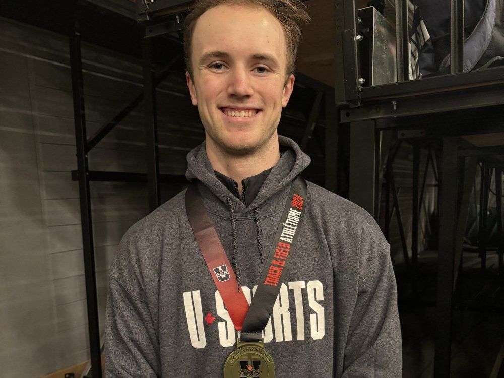 Blain wins gold at U Sports track and field championship | Chatham ...