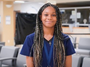 Brianna Lawrence is a student volunteer at the Brant Community Healthcare System.