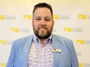 BJ Griffiths is the 2024 board chair for the Chatham-Kent Chamber of Commerce. (Supplied)