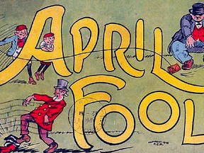 Gilberts, April Fools Day