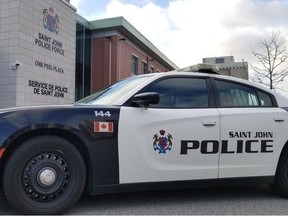 Saint John Police vehicle