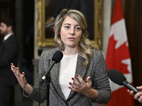 Canadian Foreign Affairs Minister Melanie Joly