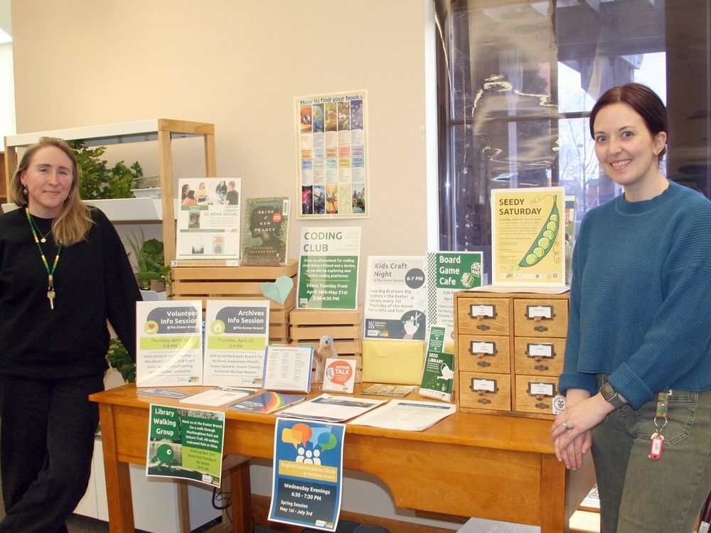 Exeter Library offering full slate of programming in April Owen Sound