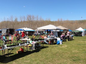 Sangudo and District Horticultural Club members attended the Market at Deep Creek, hosted by Deep Creek Camping in 2022. Lac Ste. Anne County is planning expansion of its Sangudo Riverside Campground, ending Deep Creek Camping's lease in the county's portion of the area.