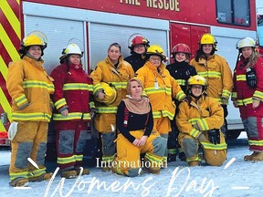 Local fire departments celebrate International Women’s Day