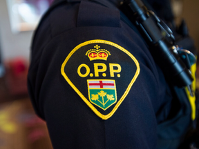 OPP charge three after breaking in historic train station