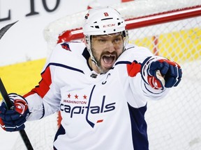 Wasington Capitals forward Alex Ovechkin is 47 goals away from surpassing Wayne Gretzky's record for most goals scored in NHL history.