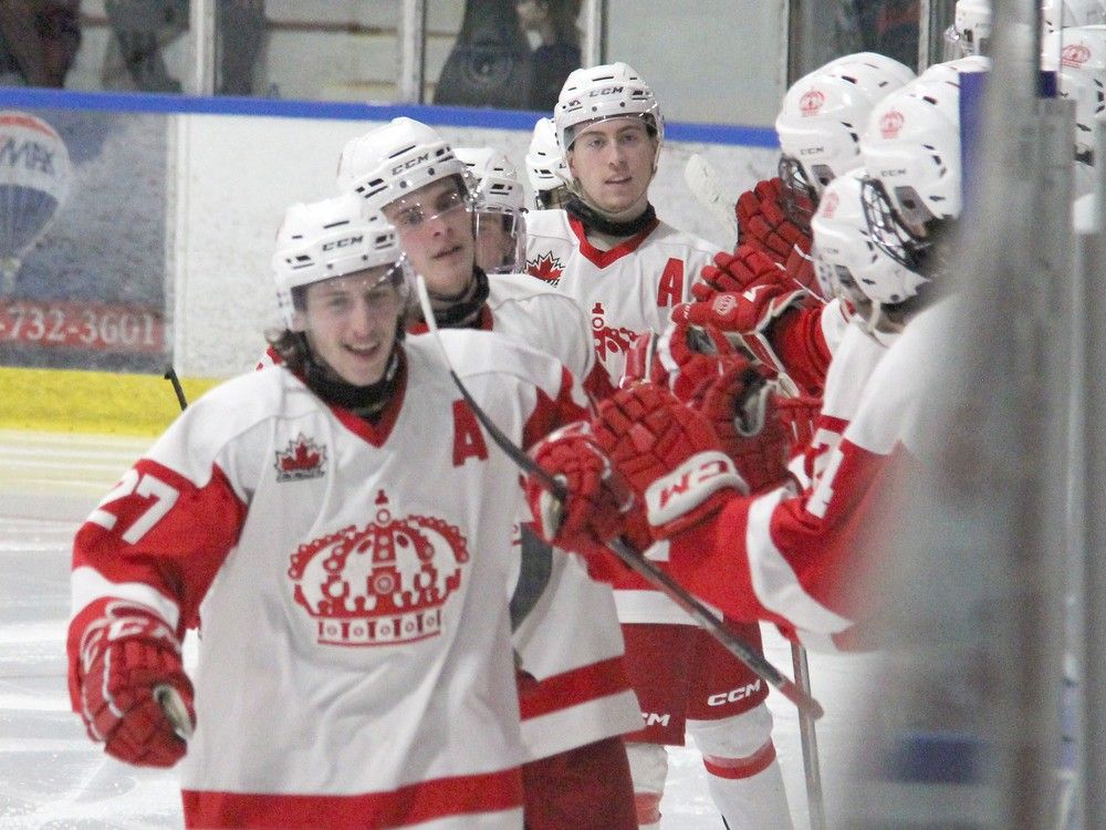 Pembroke Lumber Kings tie series with Navan Grads with convincing 5-1 ...