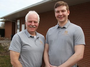 Father-son duo Mark and Jordan Huzevka have launched a sharing economy app called Next-Door Rental.