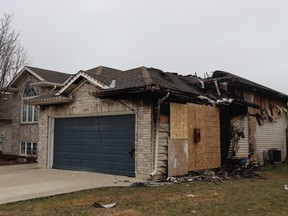 Funds are being raised for Corunna's Edgar family after their Bentinck Drive home was extensively damaged by a Feb. 25 fire. The loss was estimated at $300,000, a fire official said.