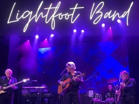 The Lightfoot Band, including musicians who toured and recorded with the late Gordon Lightfoot, is set to perform April 27 at Sarnia's Imperial Theatre.