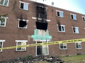 The landlord for 721 Earlscourt Dr. in Sarnia has been fined by Ontario's landlord and tenant board after illegally locking out tenants after a fire damaged the building in February, 2023.