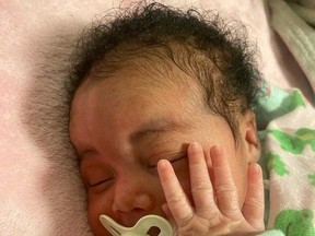 A girl, Akiriah, 7 lb 11 oz, was born on March 5 at Health Science North's birthing centre to parents Tanika Brown and Akeem Green, who are from Minnow Lake. A big thank you to Sudbury's community midwives.