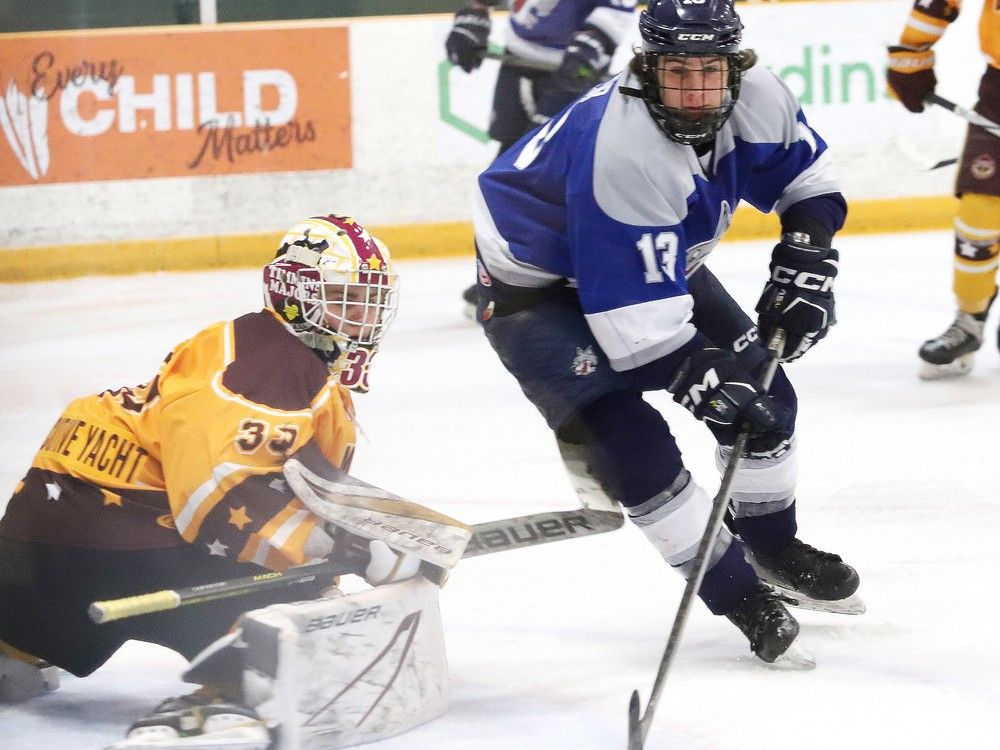 Great North Under-18 League game action