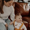 Leanne Sheridan and her daughter Aniston. Supplied