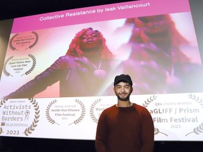 Local filmmaker Isak Vaillancourt's film, Collective Resistance, will make its Northern Ontario premiere at the Junction North International Documentary Film Festival in Sudbury, Ont.